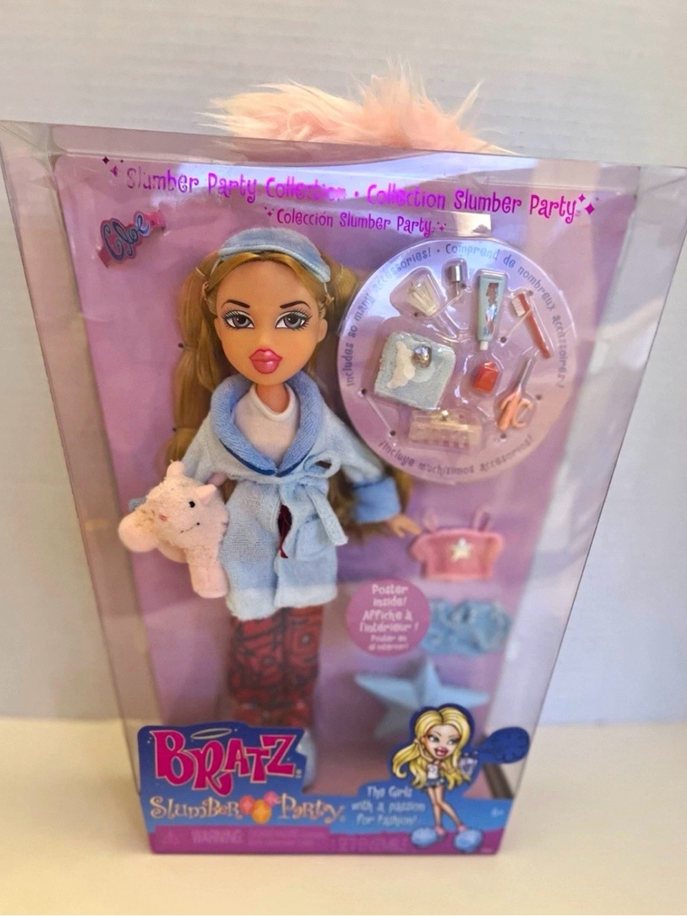 Bratz Slumber Party Cloe Doll 2024 Repro NIB Minor Box Wear Poster Included